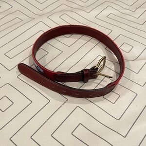 Smathers & Branson Needlepoint Fish Belt